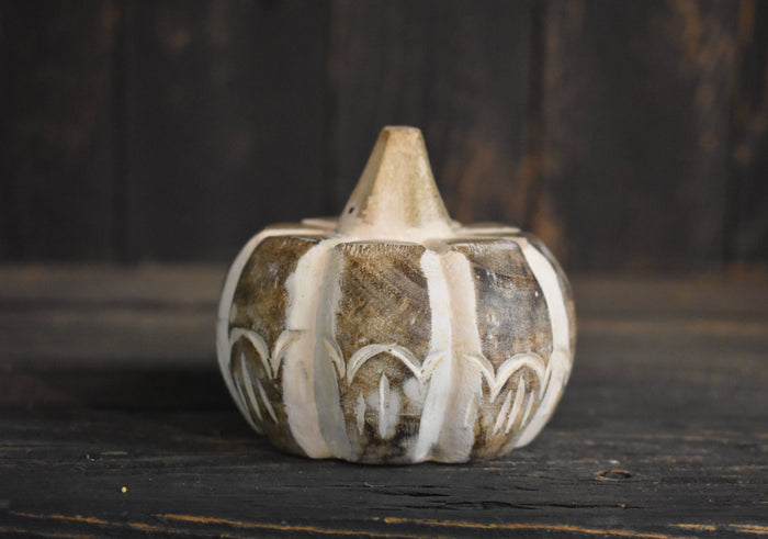 Whitewashed Pumpkin