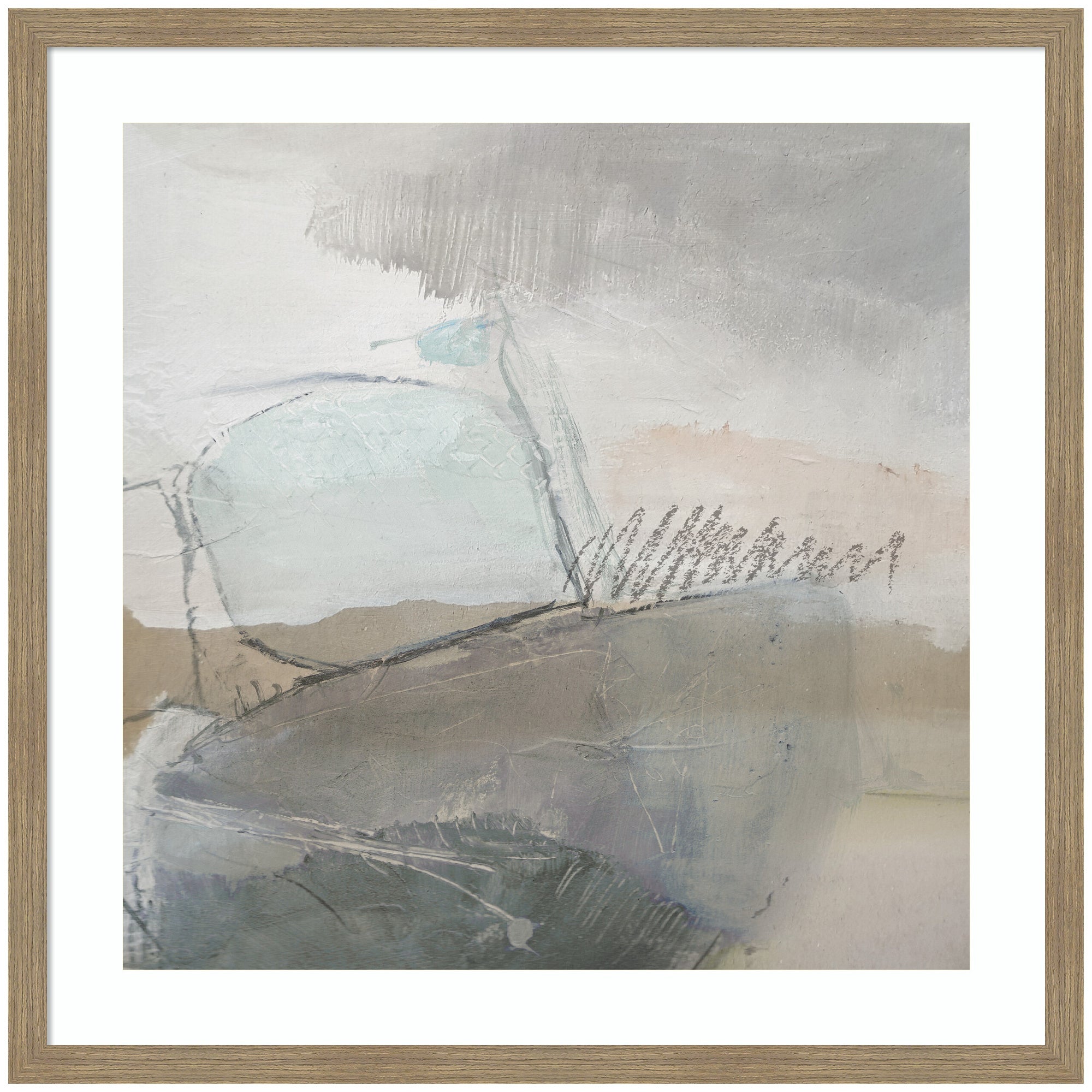 NC Wild Abstract by Nikki Chu Framed Wall Art Print