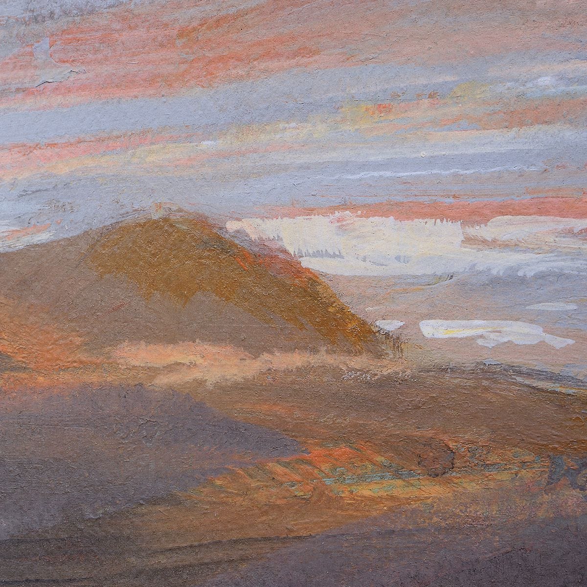 Dawn on the Hills Framed Print