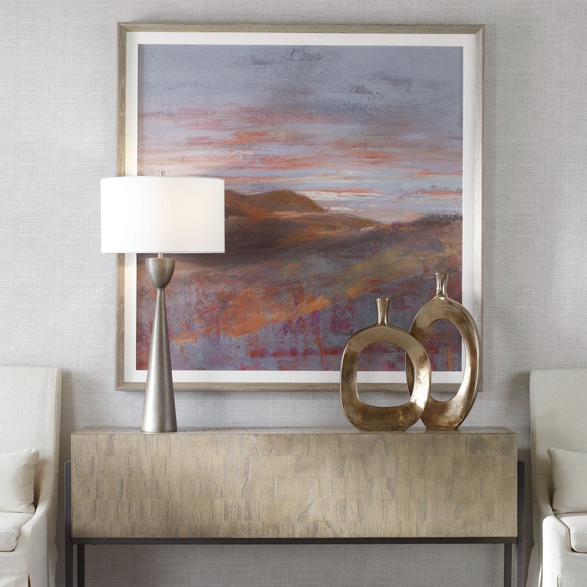 Dawn on the Hills Framed Print