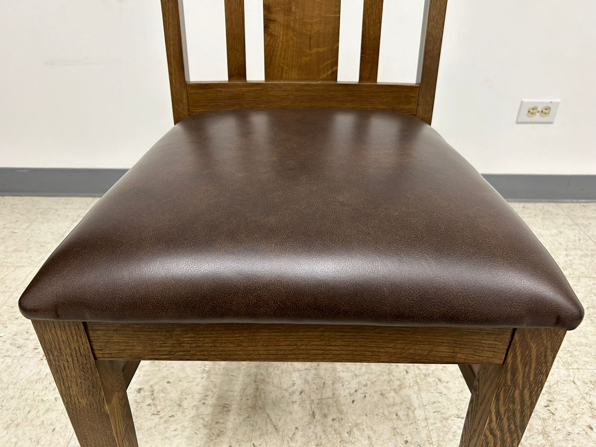 Mission Quarter Sawn Oak Square Dining Table Set - 42"