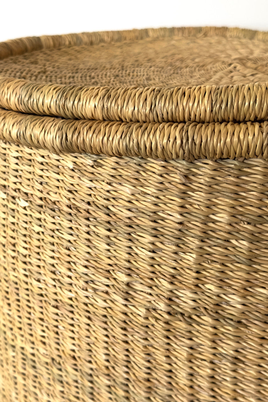 Lidded Hamper - Natural