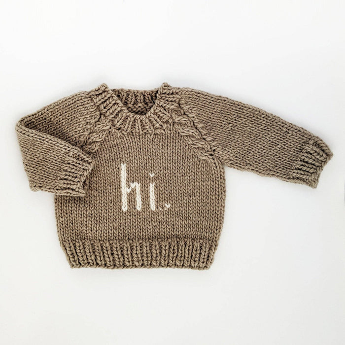 Hi. Pebble Crew Neck Sweater Baby & Toddler