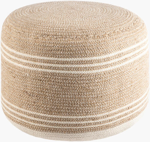 Frankfurt Jute Pouf