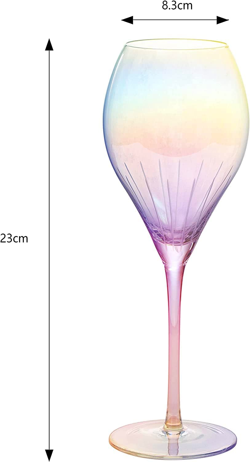 Parisian Performance Glassware French Paris Collection Crystal Pink Glasses Red White Wines The Wine