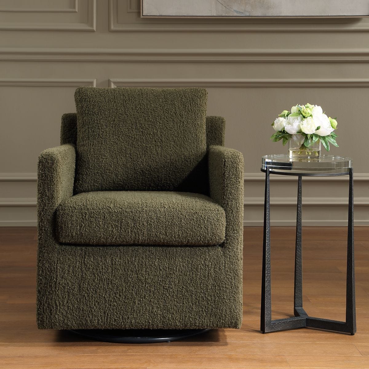 Tisdell Swivel/Glider, Kale