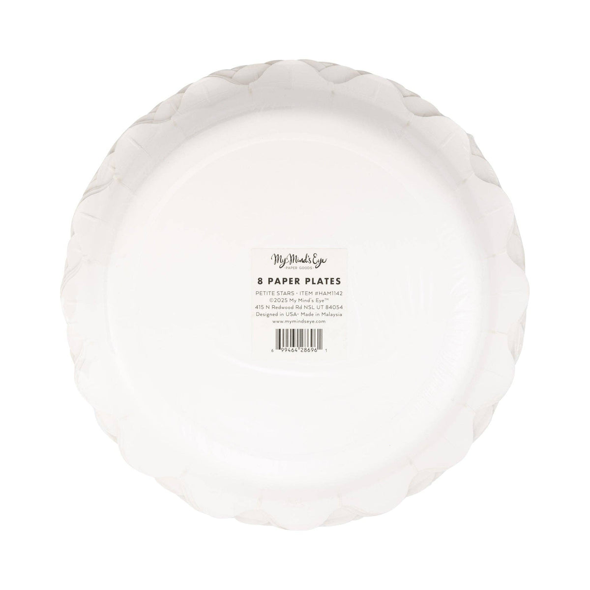 Petite Stars Paper Plate
