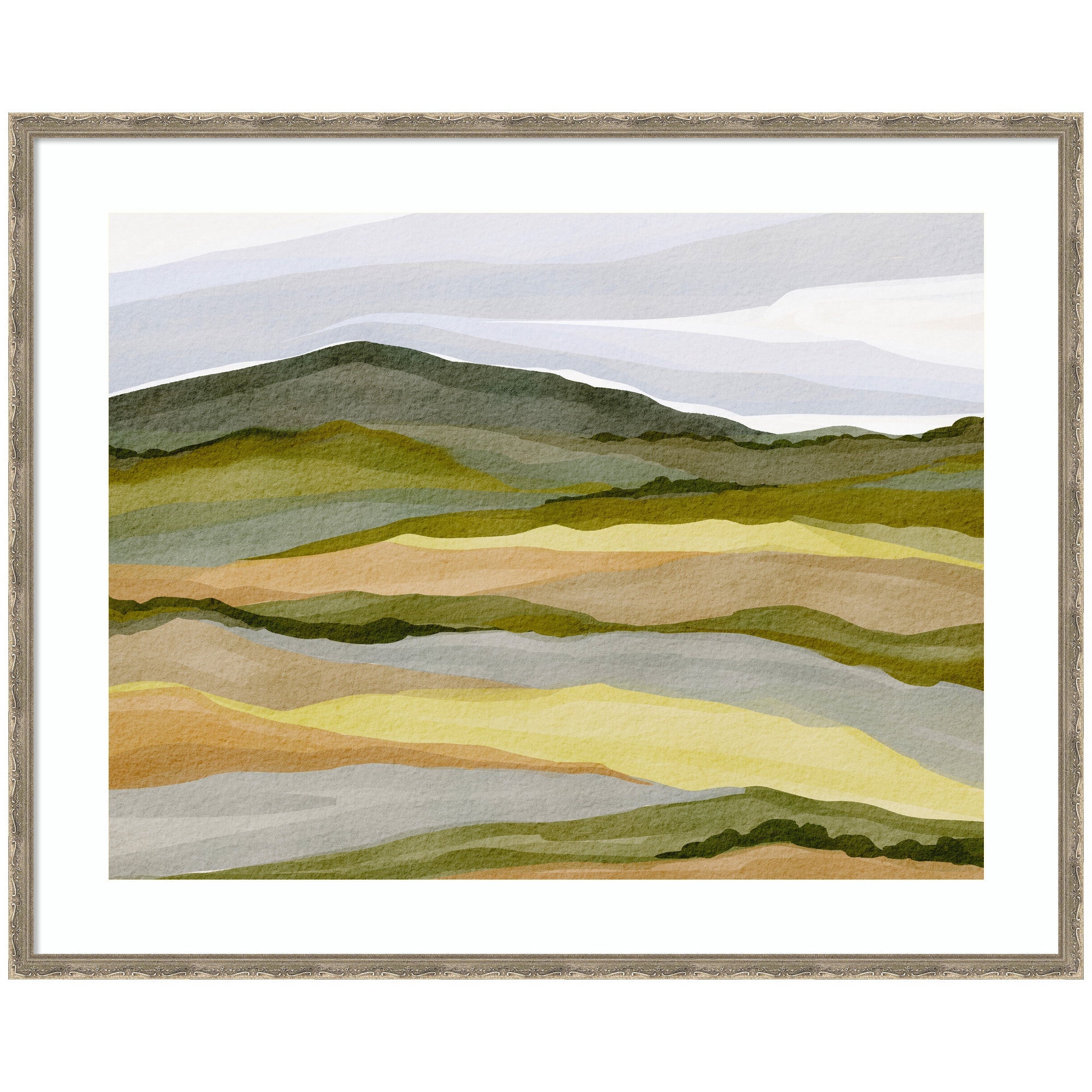Framed Art Gentle Wilderness by Nikita Jariwala