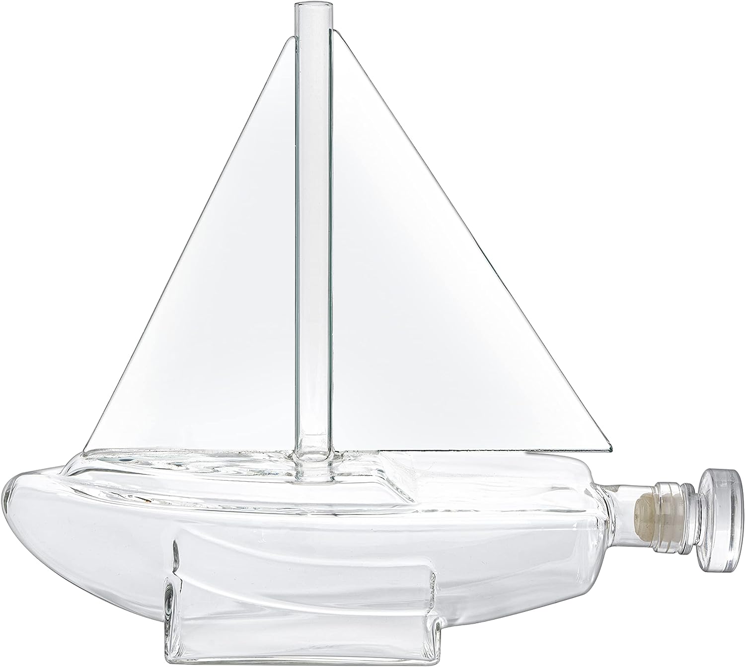 Sailboat Whiskey Wine Decanter Ship Ship Decanter Set 750ML Drink Dispenser For Wine