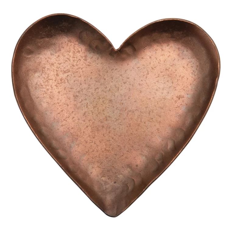 Decorative Copper Plated Heart