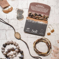 Stone Wrap: Kambaba Jasper - Stone Tranquility