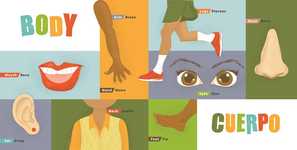 First 100 Words in English and Spanish : Lil' Libros