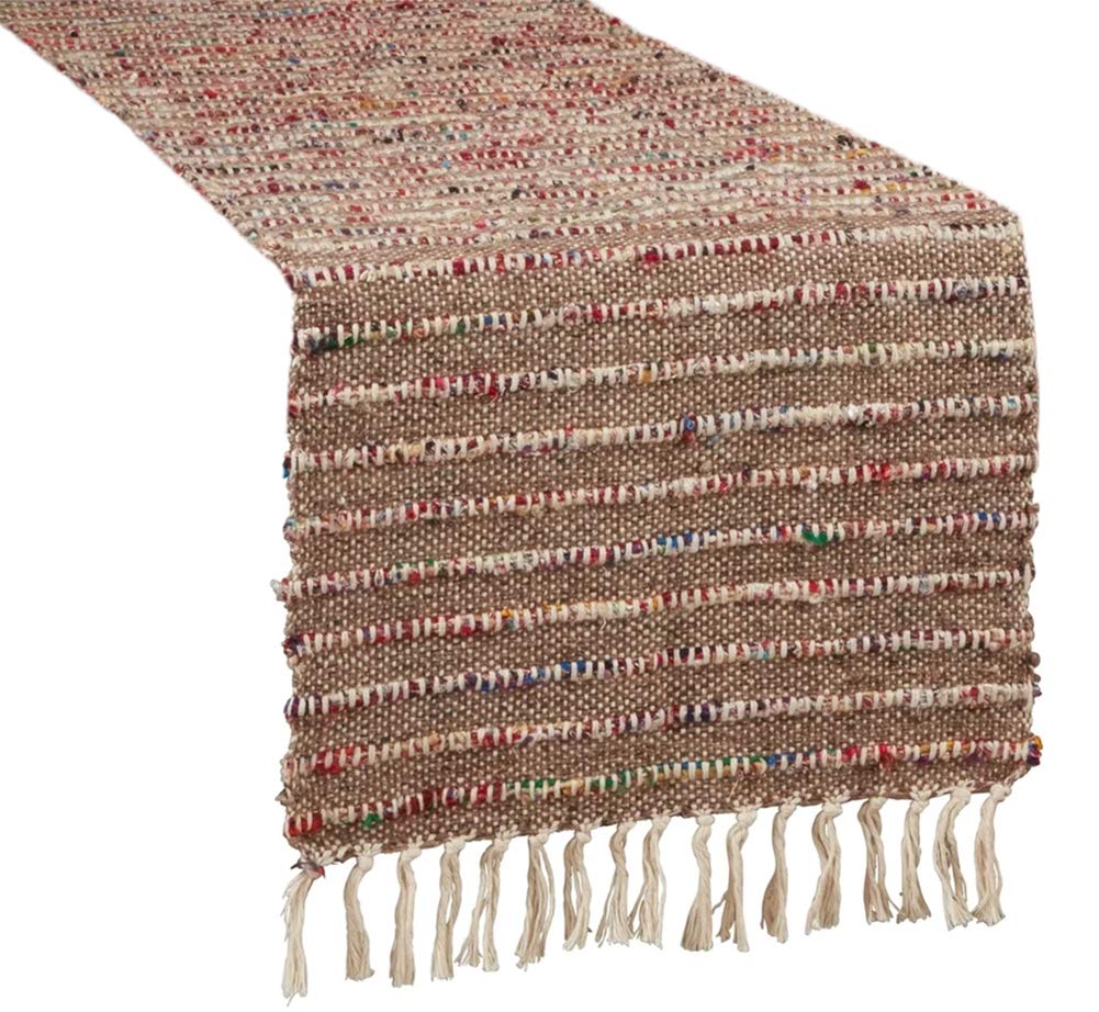 Cord Design 100% Cotton Table Runner 16 x 72 Inch – Table Cover for Home Décor, Dining Table, Banquets, Holidays and Special Events