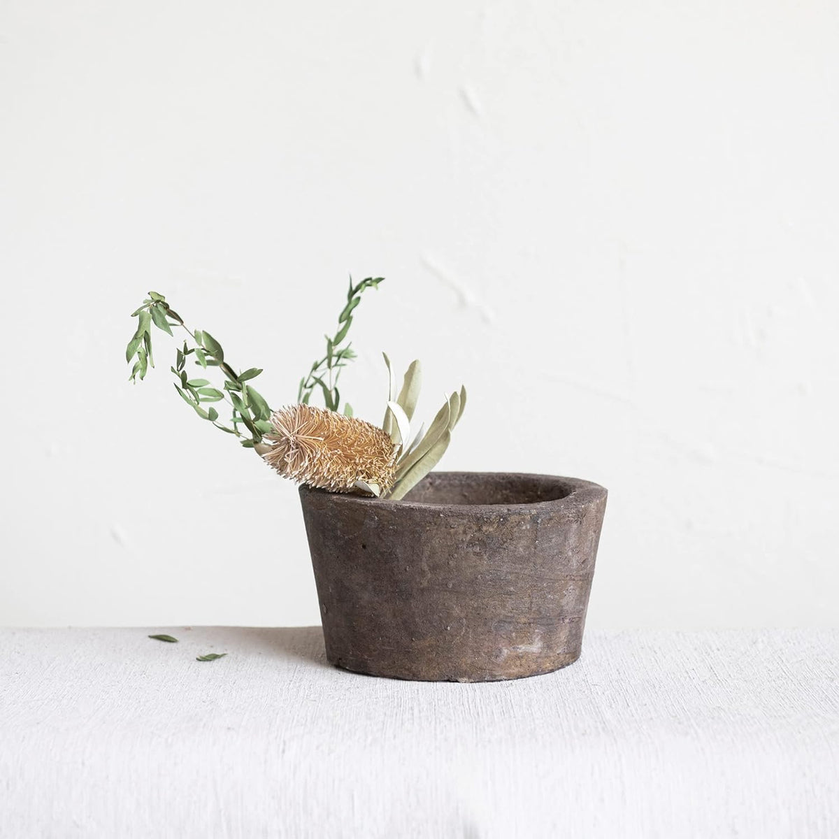 Reclaimed Concrete Pot