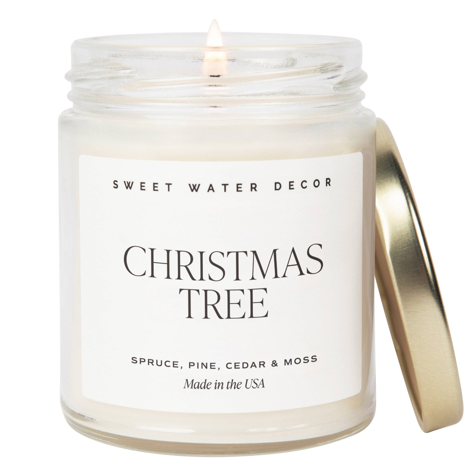 Christmas Tree 9 oz Soy Candle - Christmas Decor & Gifts