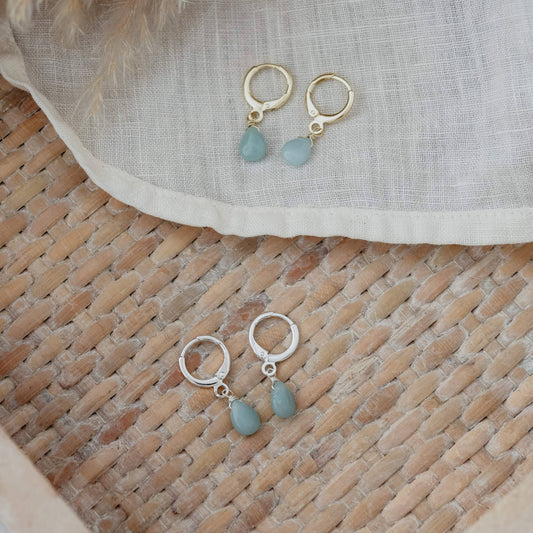 Zia Hoops-Amazonite