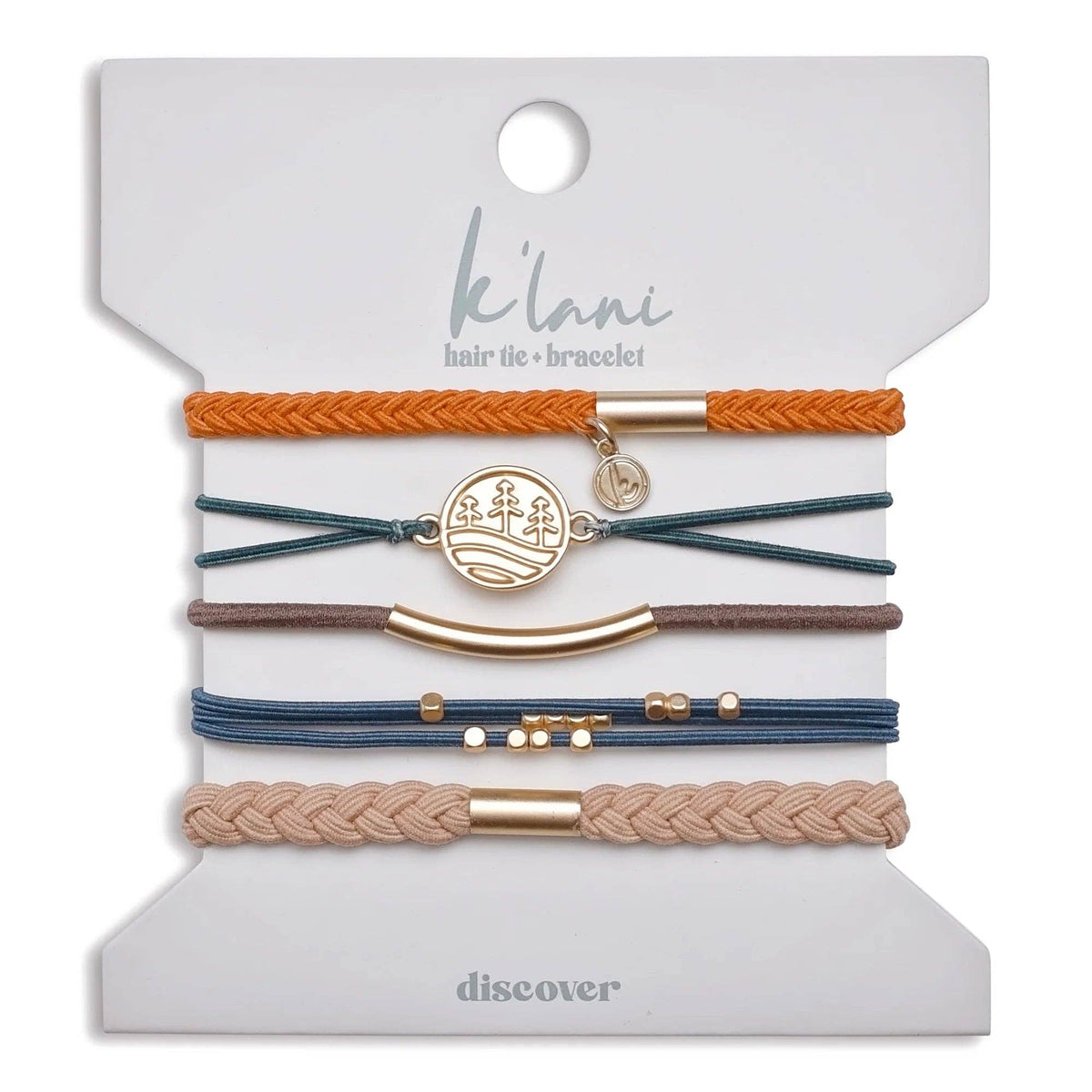 Hair Tie Bracelet- Discover