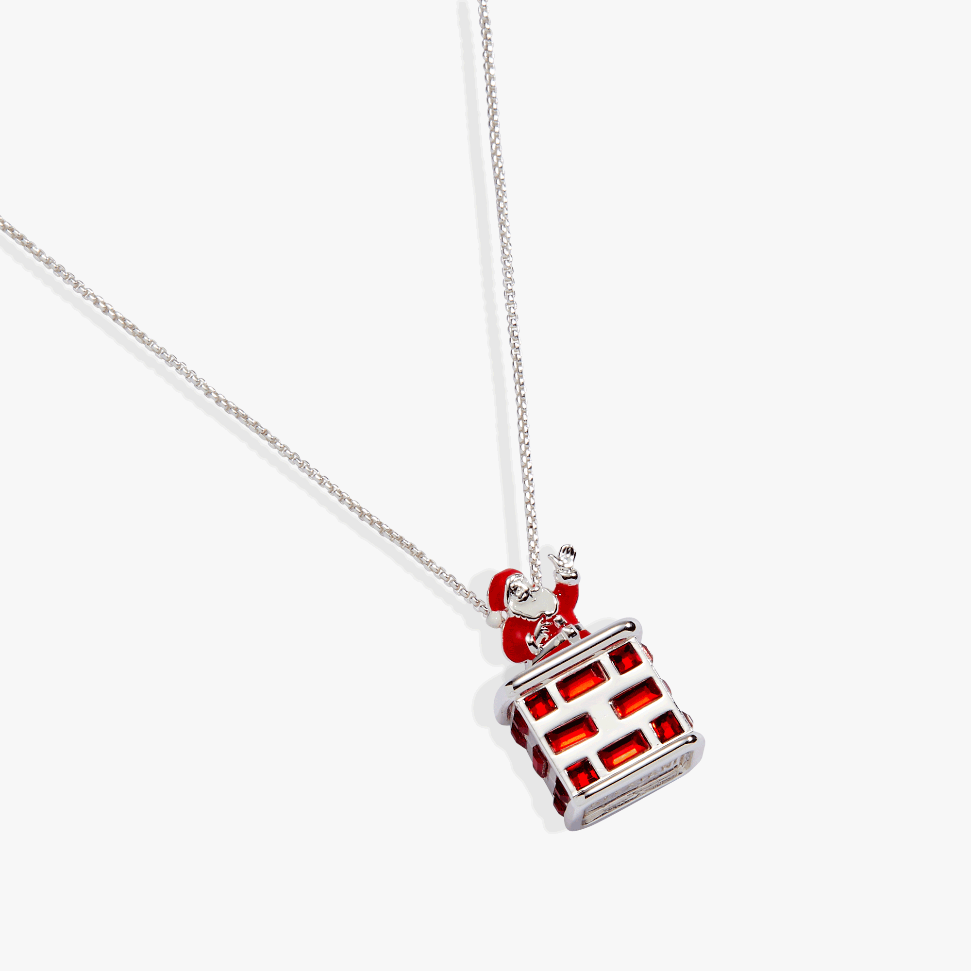 Santa Chimney Slider Necklace