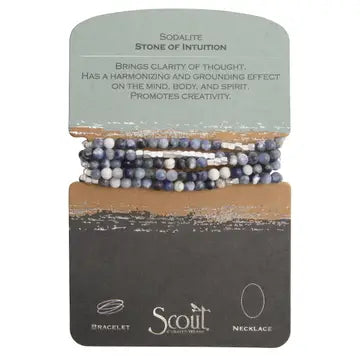 Stone Wrap Bracelet/Necklace