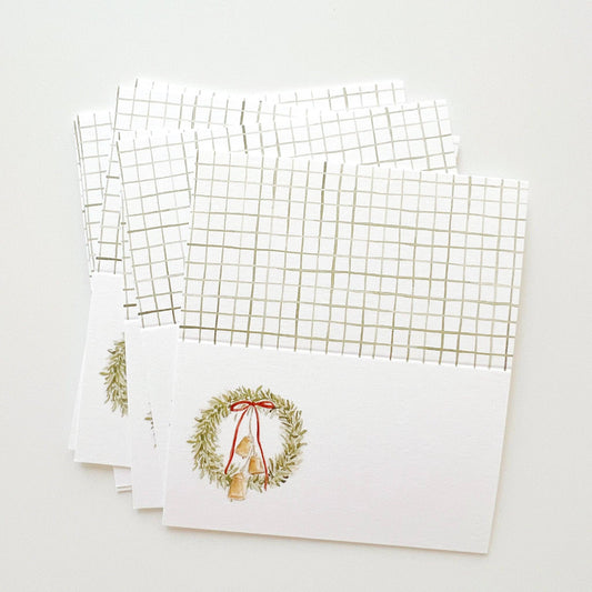 Bell Wreath Place Cards