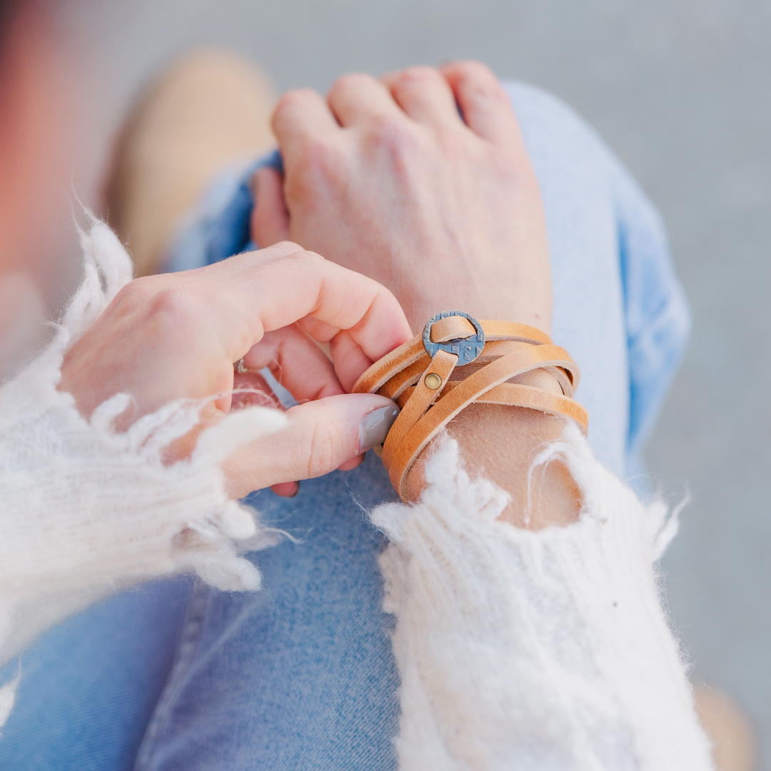 Whitney Wrap Bracelet - USA Made