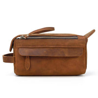 Handcrafted Leather Toiletry Bag