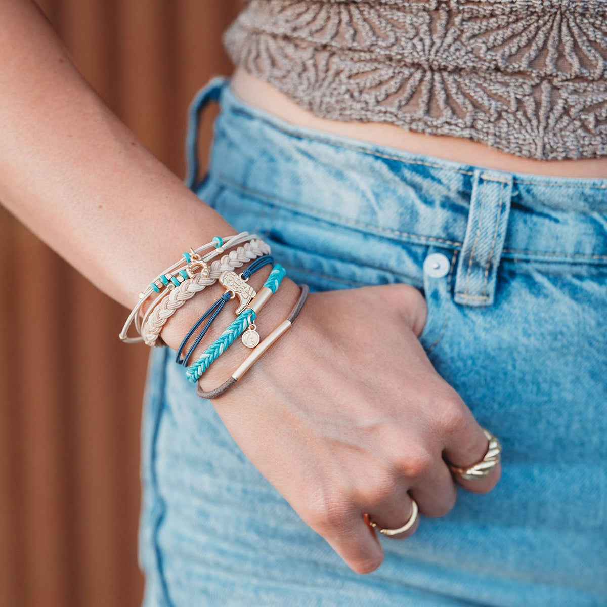 Hair Tie Bracelet- Stride