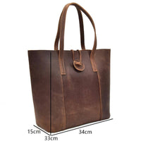 Handcrafted Leather Tote Bag