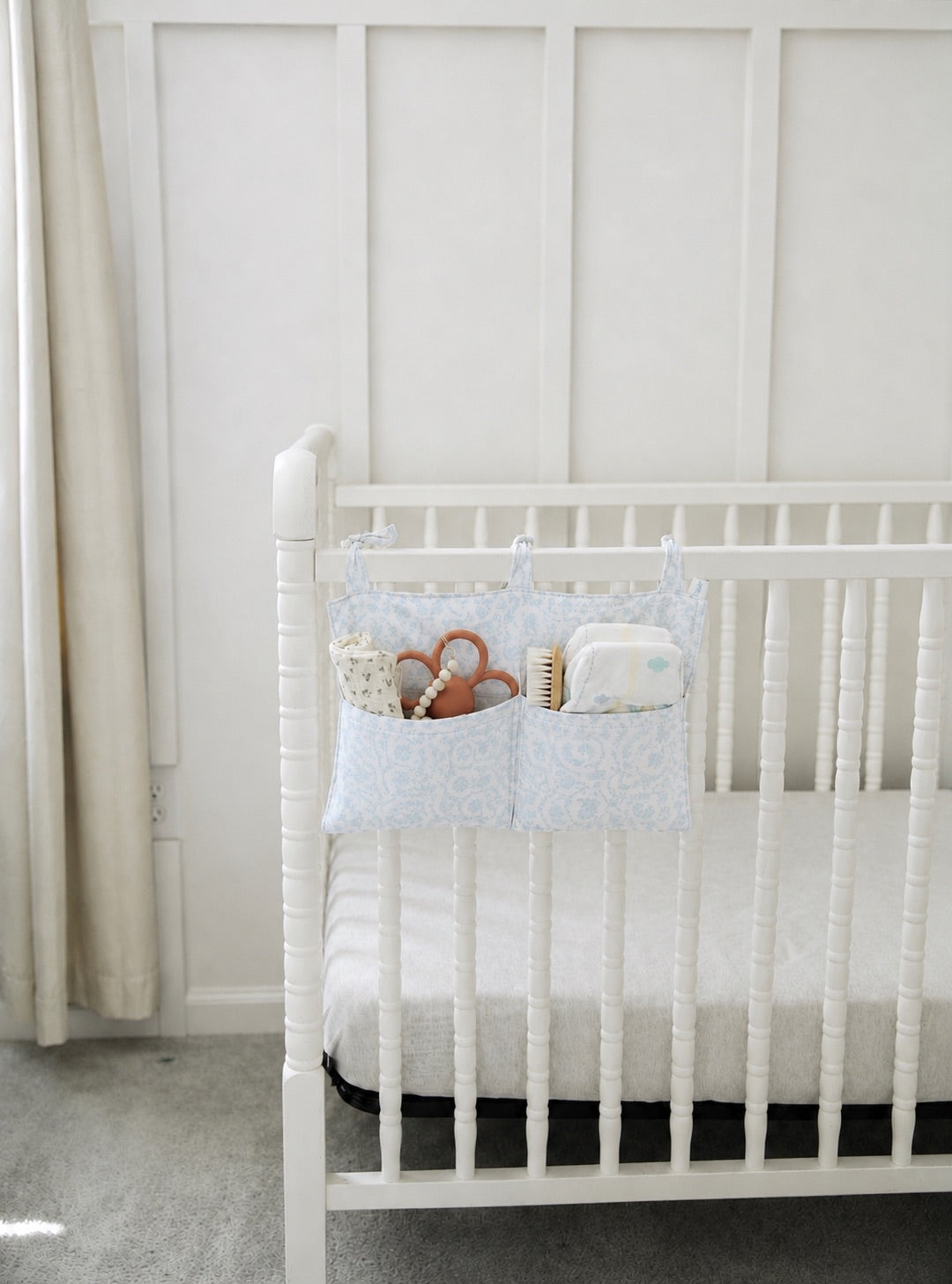 Crib Diaper Caddy Storage Organizer Nursery Room