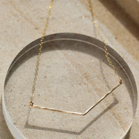 Archer Necklace: 18" / Sterling Silver