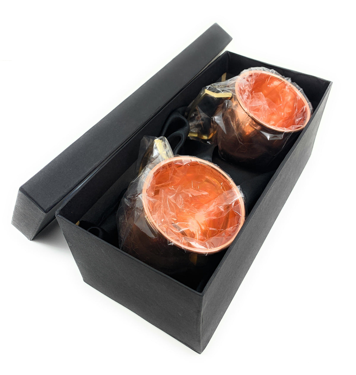 Vibhsa Hammered Moscow Mule Mugs, Set of 2