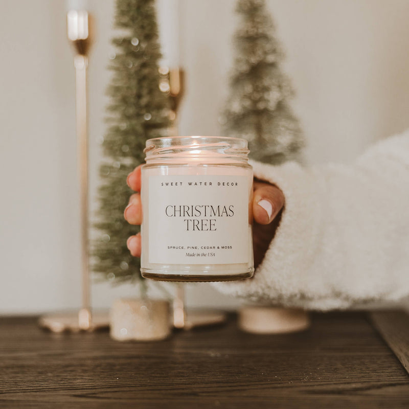 Christmas Tree 9 oz Soy Candle - Christmas Decor & Gifts