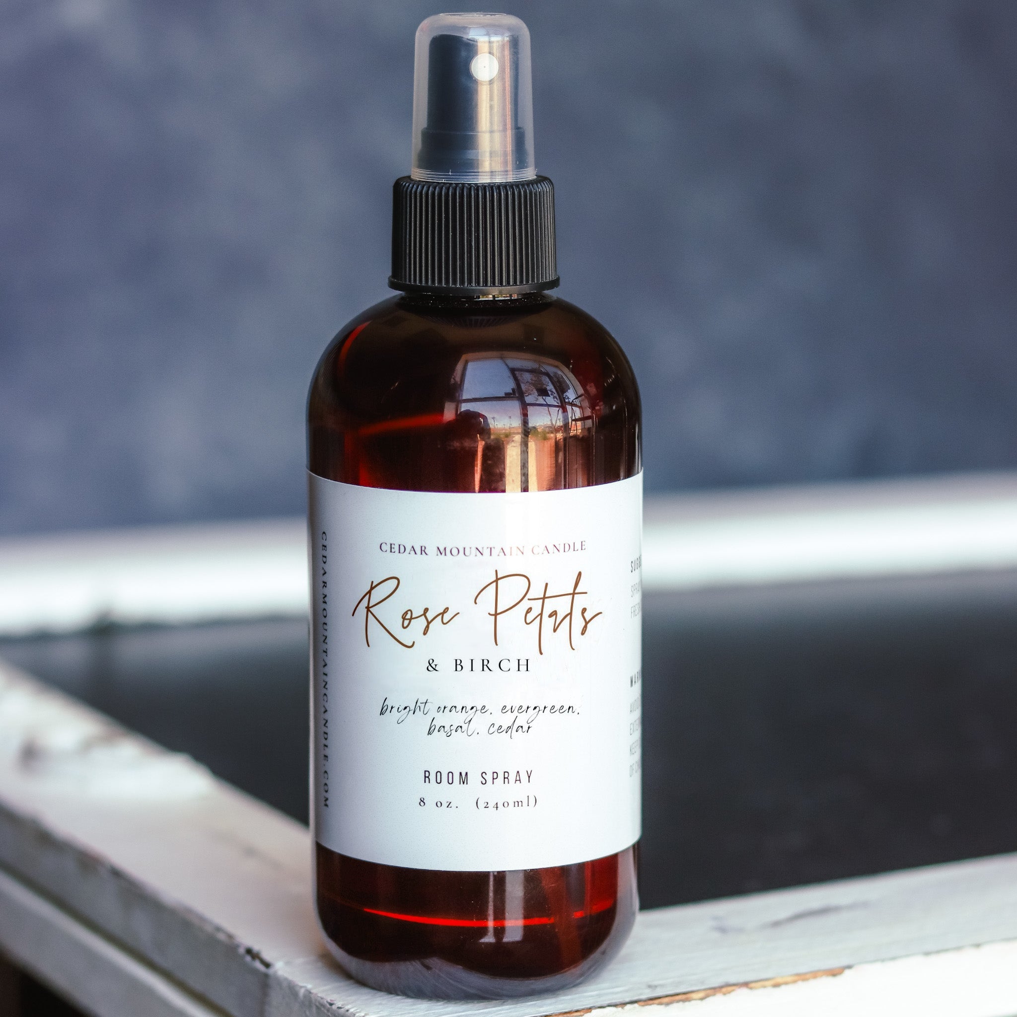 8 oz Room Spray - Rose Petals & Birch