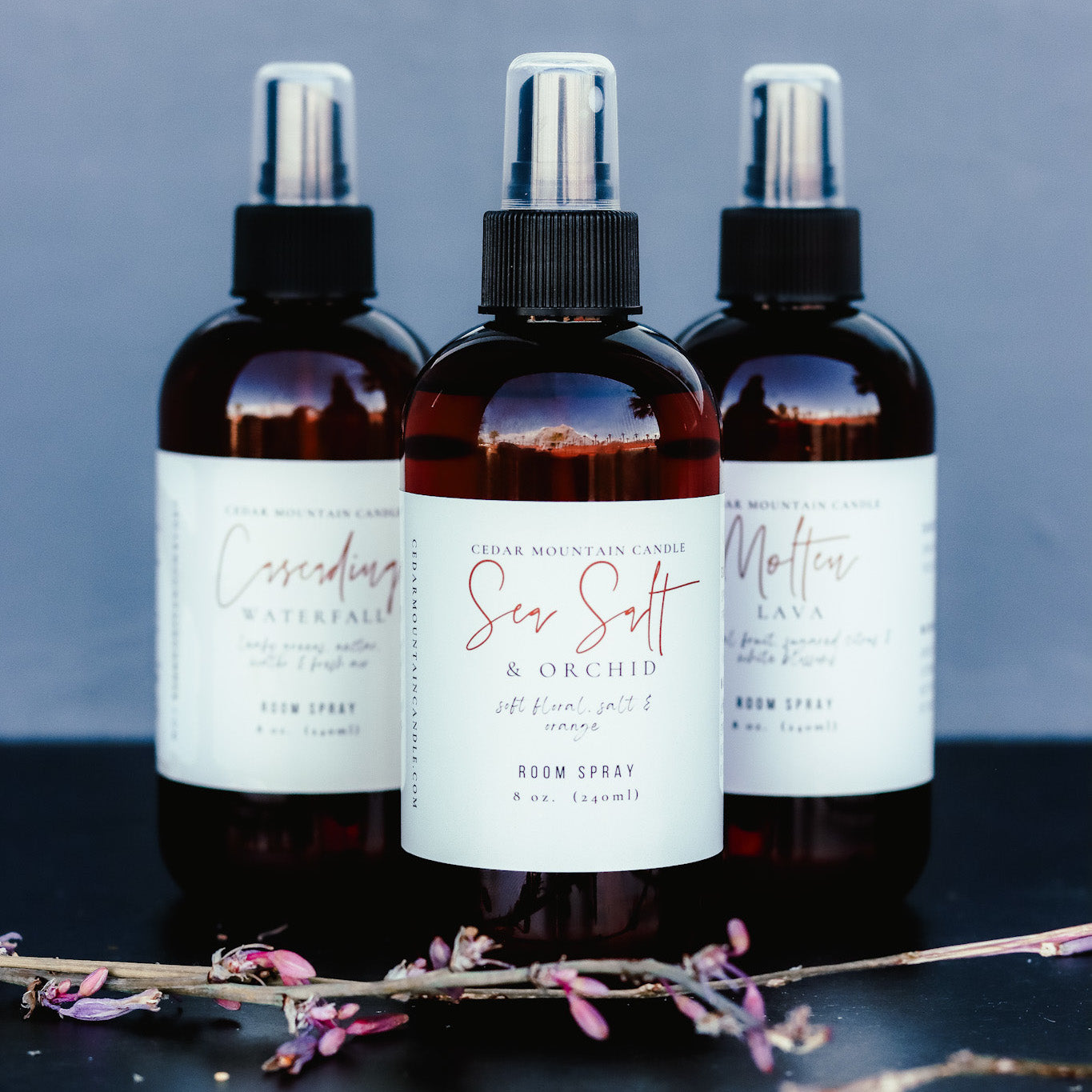 8 oz Room Spray - Rose Petals & Birch