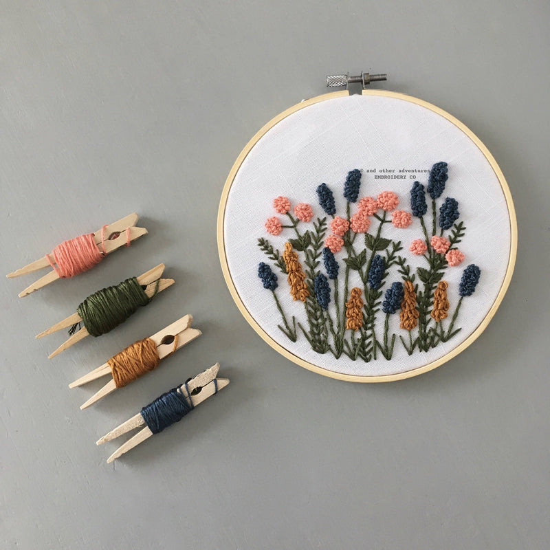 Embroidery Kit - Avonlea in Navy