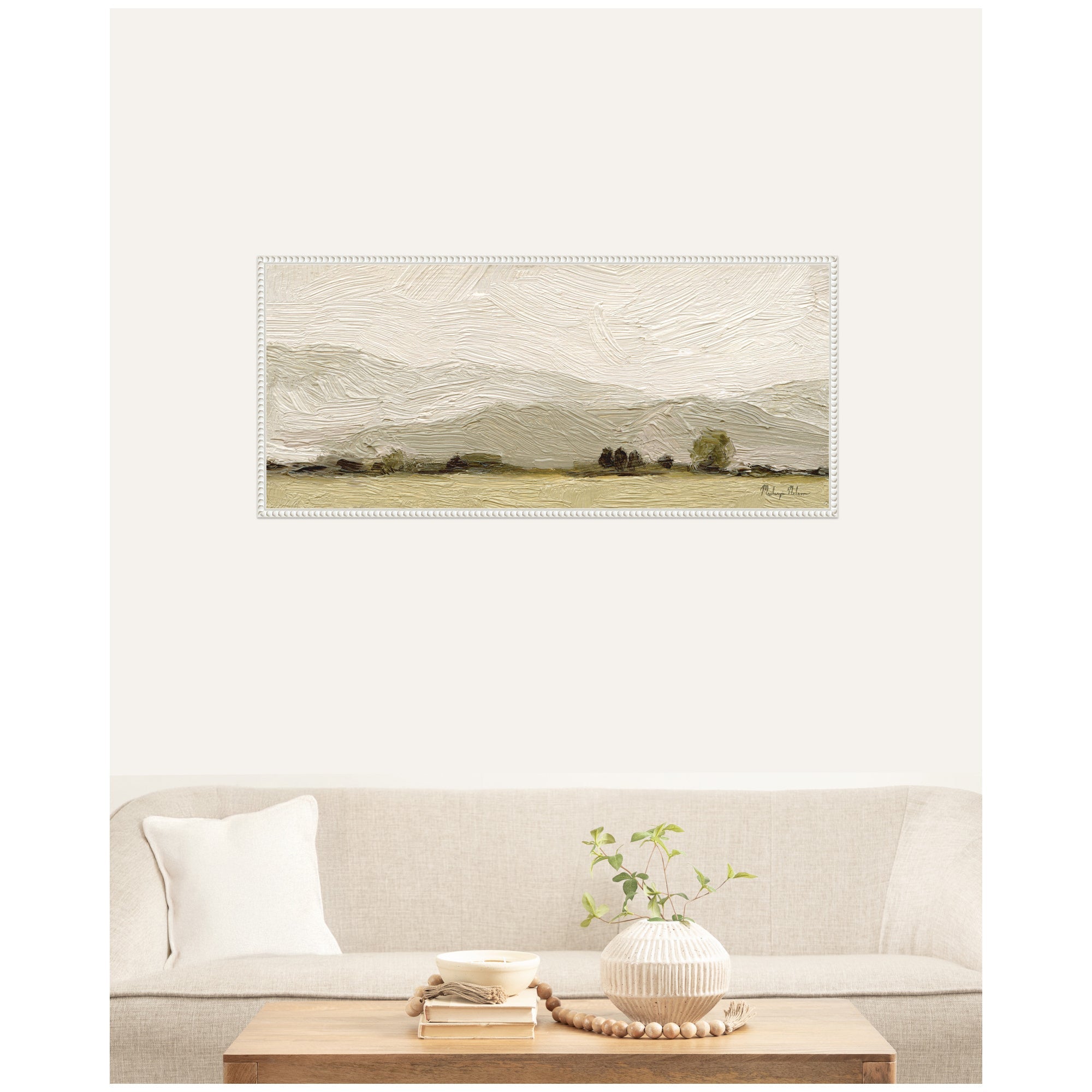 Petit Views No 8 Panel by Mackenzie Nelson Framed Canvas Wall Art Print