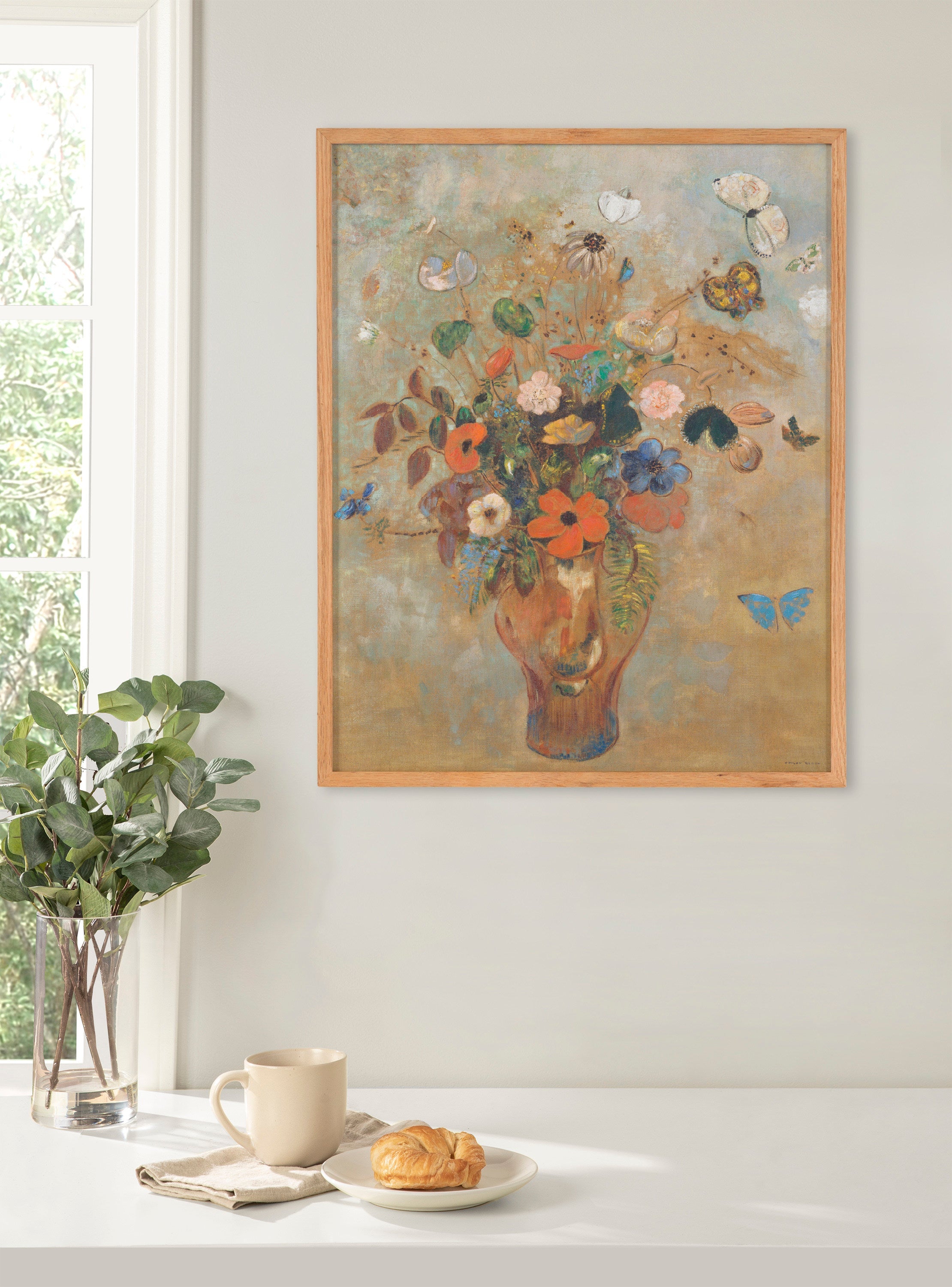 Gallery Odilon Redon Still Life with Flowers Print