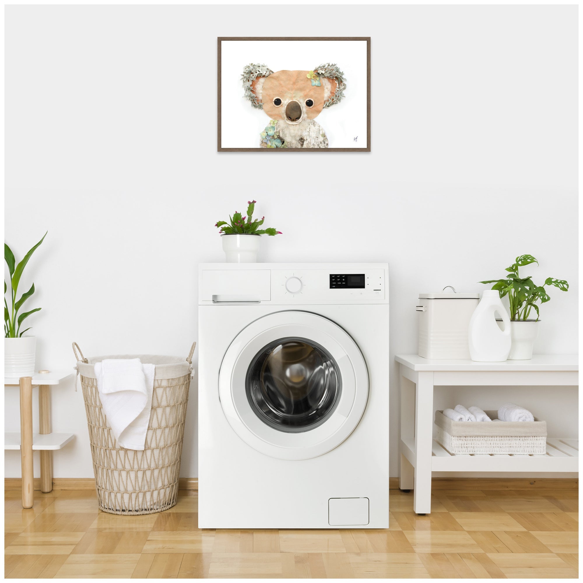 Koala by Madeline Jeppesen Framed Canvas Wall Art Print