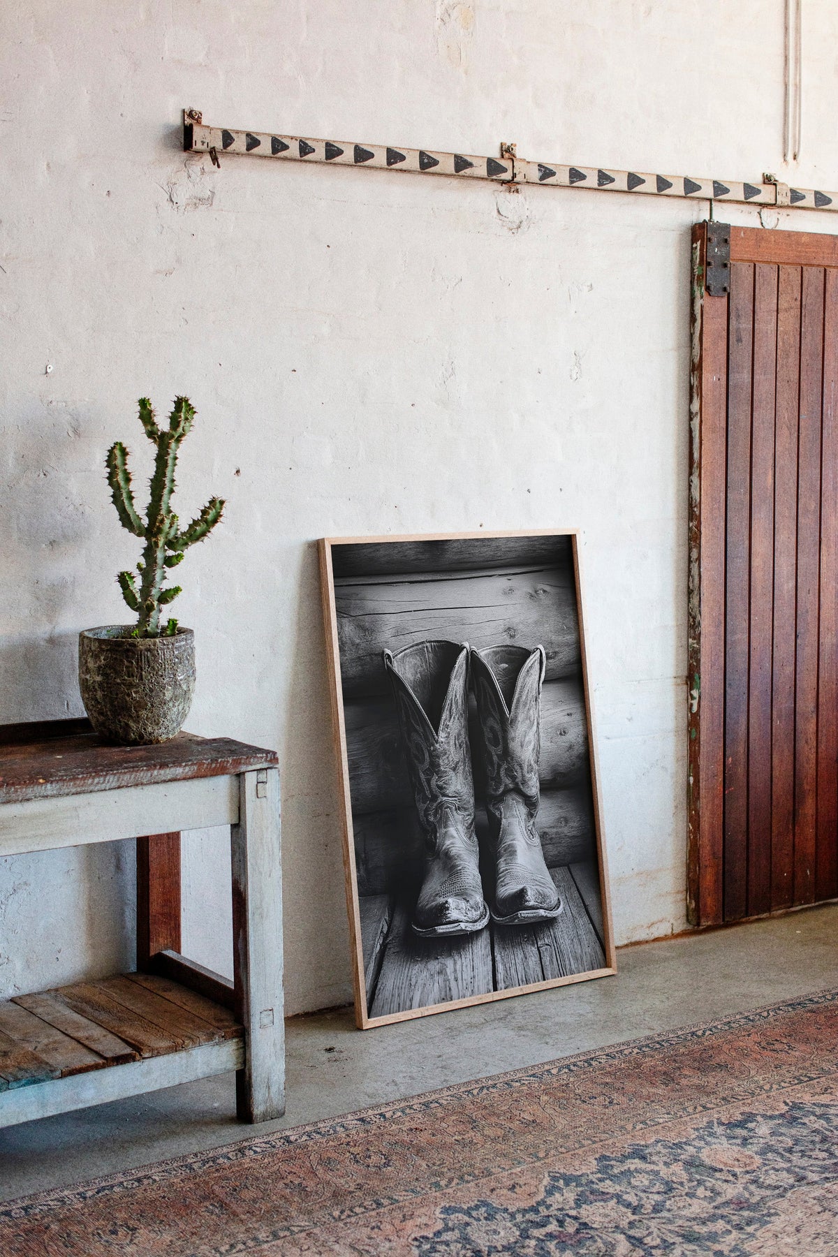 Weathered Boots and Western Roots