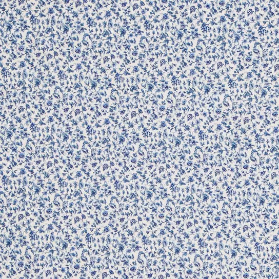 Blue Floral Nursing Pillow Cover