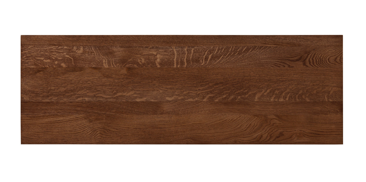 Mission 1 Drawer Crofter Style Console Table - Walnut Stain