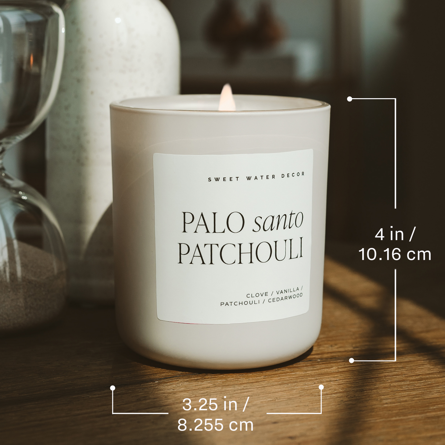 Warm and Cozy 15 oz Soy Candle, Matte