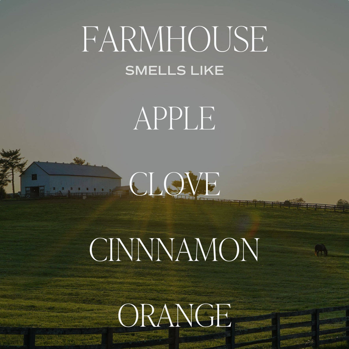 Farmhouse 12 oz Soy Candle