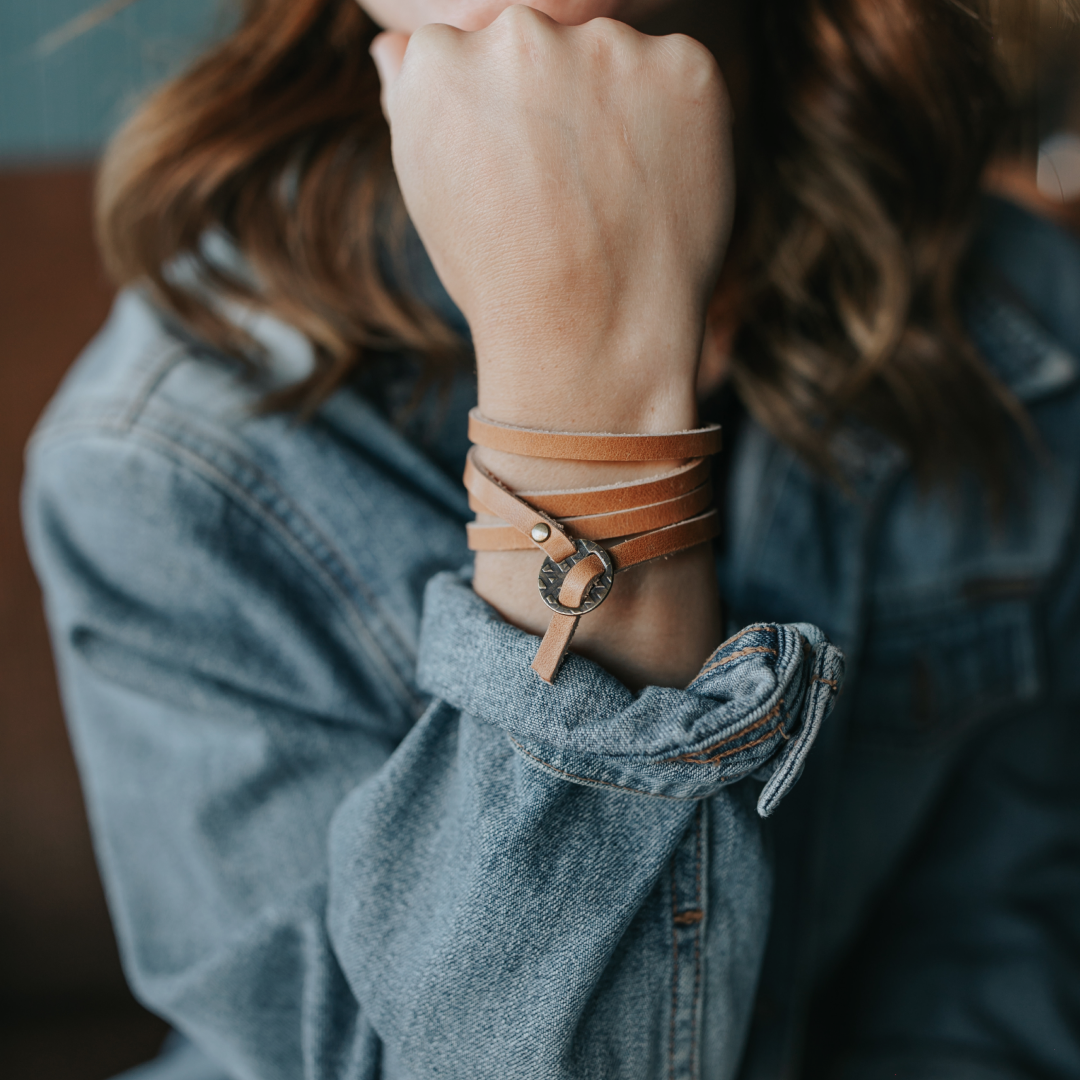 Whitney Wrap Bracelet - USA Made