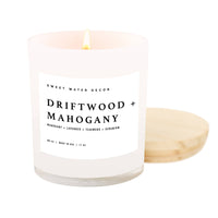 Driftwood and Mahogany 11 oz Soy Candle  OUT OF STOCK