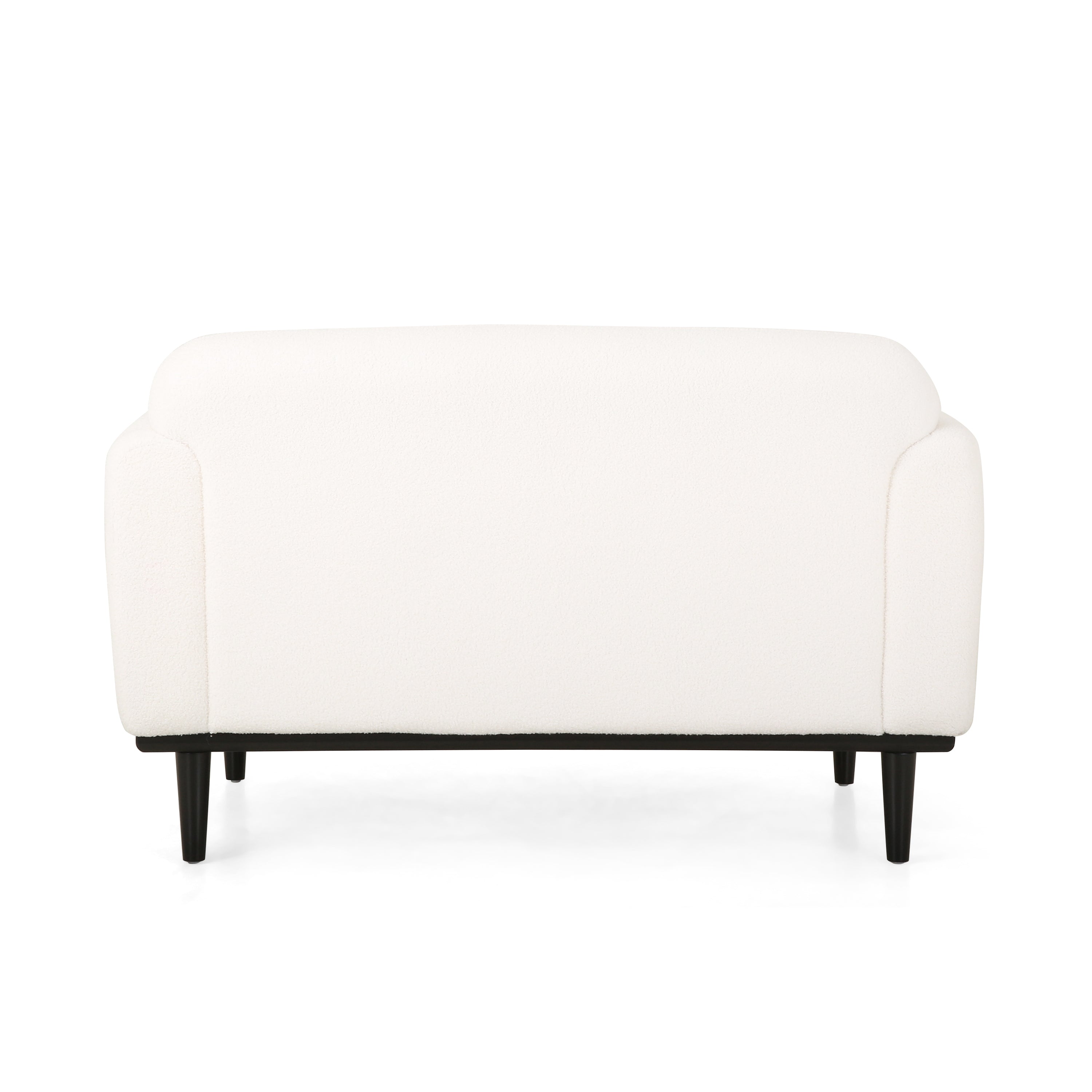 Bouclé Fabric Loveseat Sofa - 50 Inch