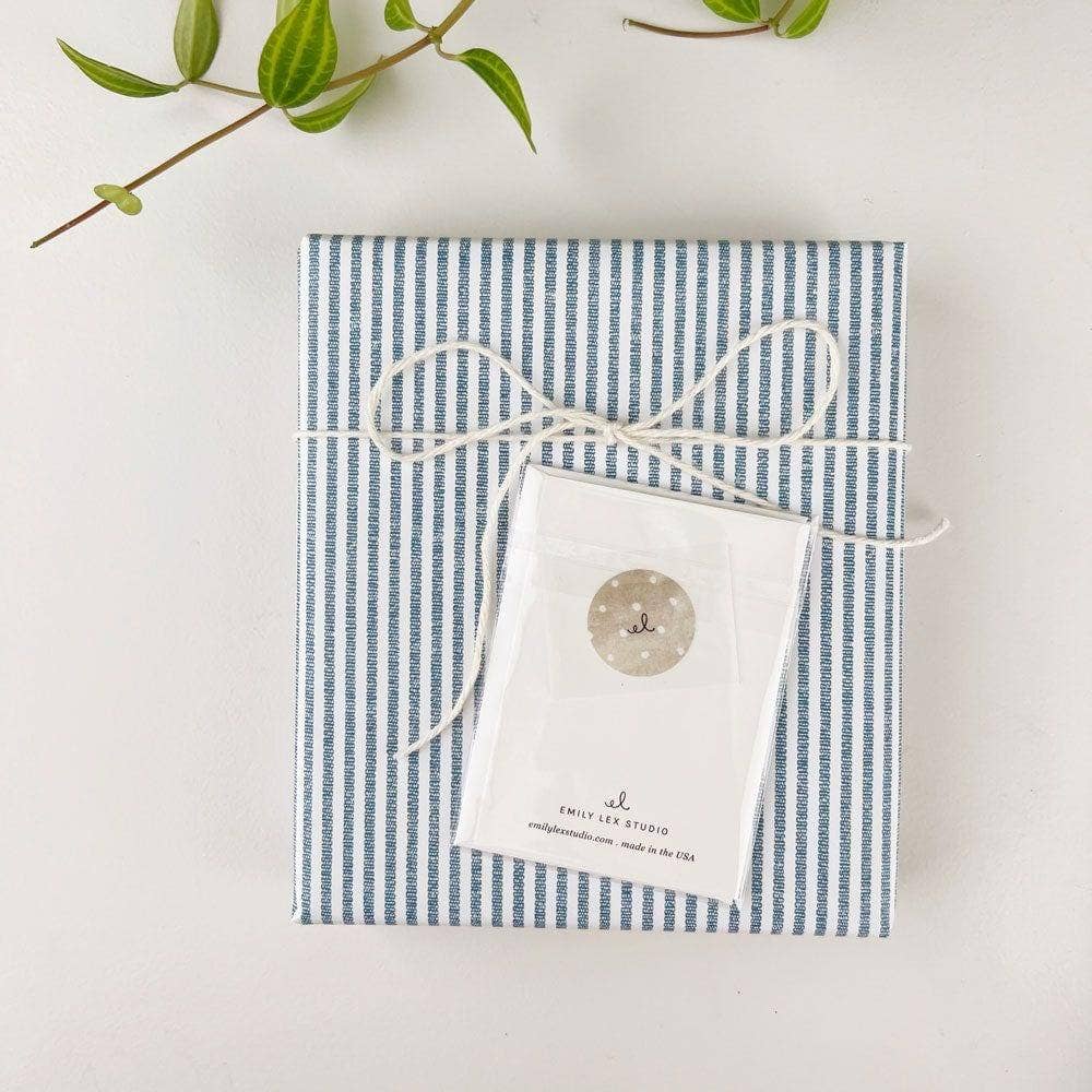 Hobnail bouquet mini enclosure notecard