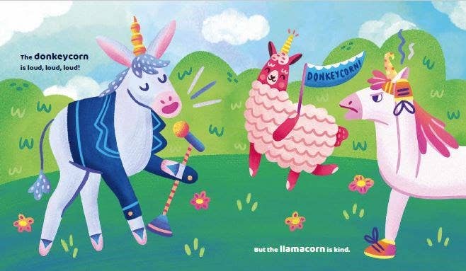 Llamacorn is Kind