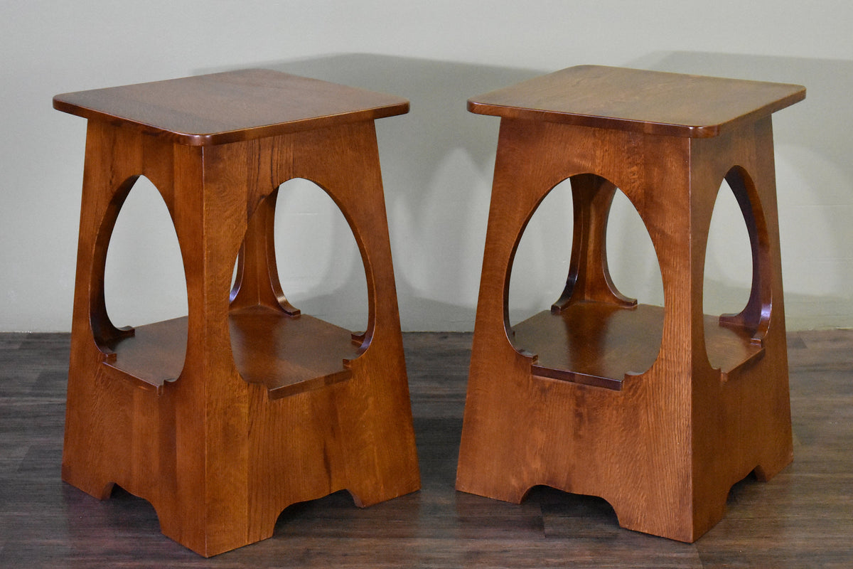 Arts and Crafts / Mission Style Taboret End Table