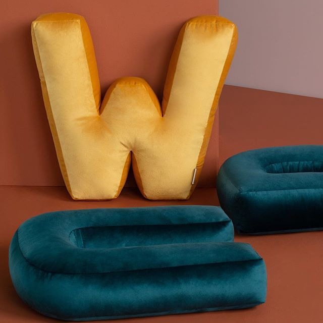 INS New ABC 26 Letter Children's Toy Throw Pillow Living Room Pillow Throw Pillow Background Decoration Photography Sharp Tool